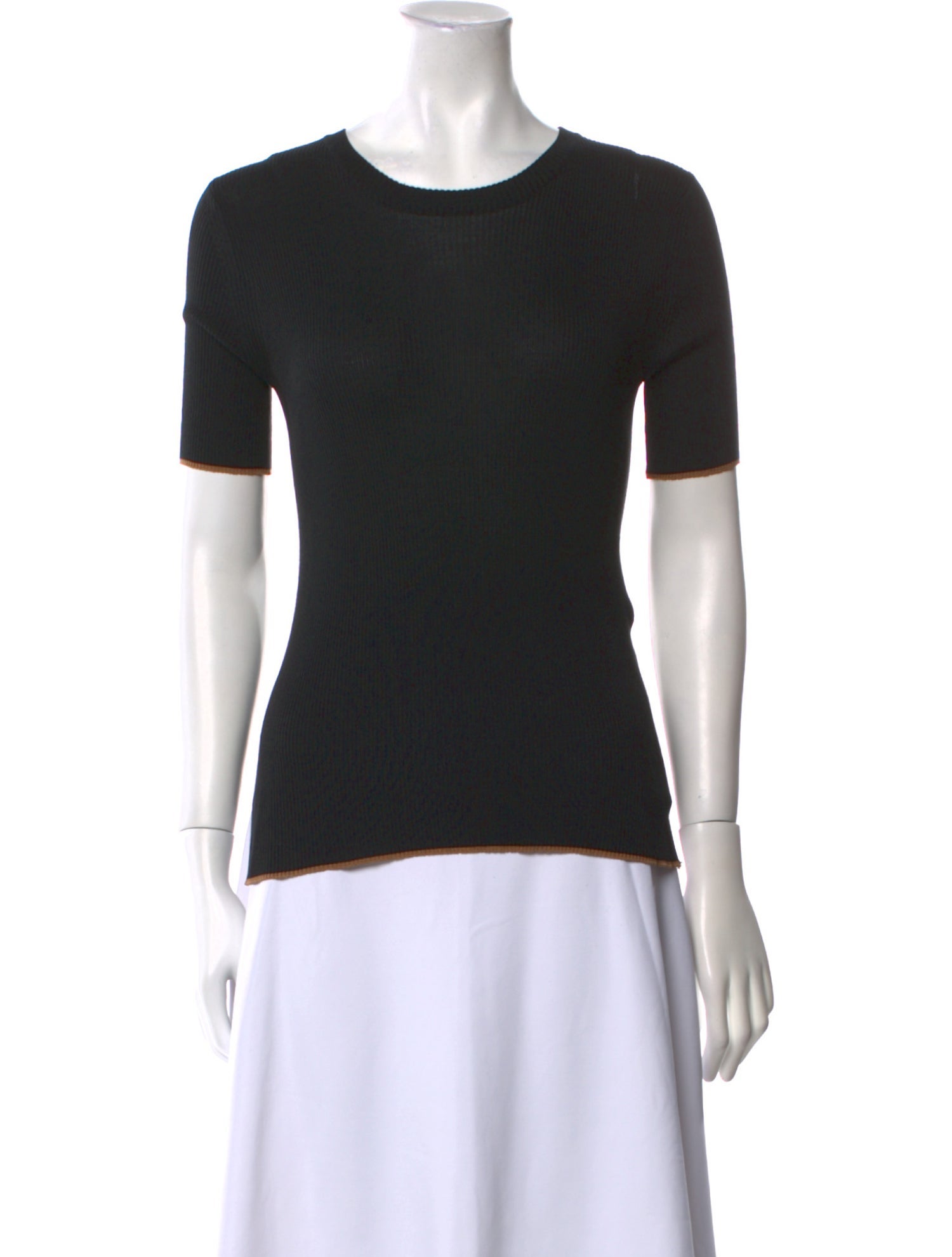 Fendi Silk Crew Neck Sweater