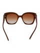 Fendi Wayfarer Gradient Sunglasses