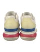 Fendi Leather Printed Sneakers