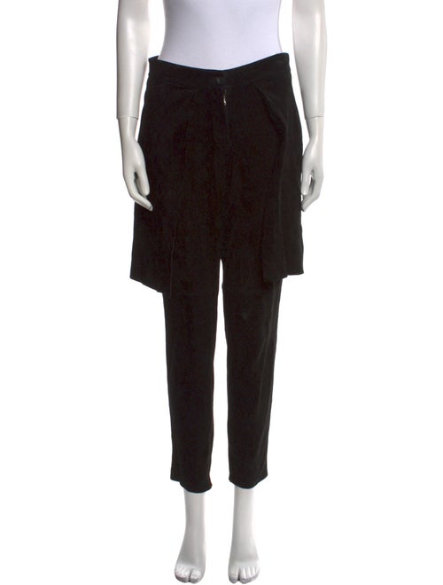 Fendi Suede Skinny Leg Pants