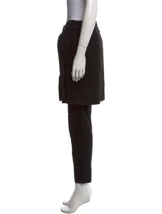 Fendi Suede Skinny Leg Pants