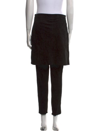 Fendi Suede Skinny Leg Pants