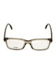 Fendi Zucca FF Logo Square Eyeglasses