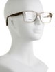 Fendi Zucca FF Logo Square Eyeglasses