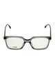 Fendi Zucca FF Logo Square Eyeglasses