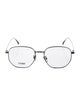 Fendi Zucca FF Logo Round Eyeglasses