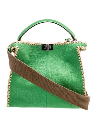Fendi Leather Peekaboo X-Lite Medium