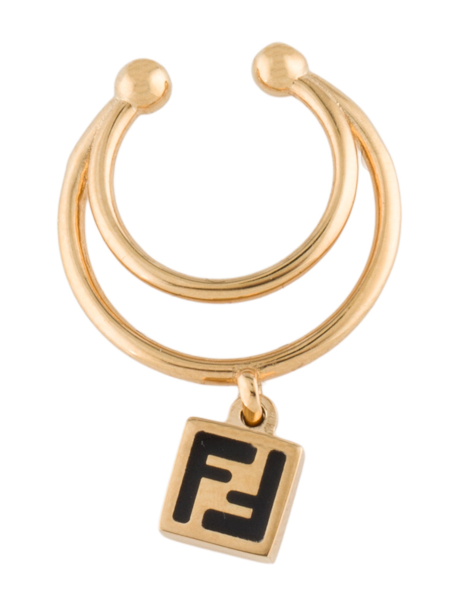 Fendi Enamel Forever Ear Cuff