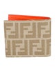 Fendi 2013 Zucca FF Logo Bifold Wallet