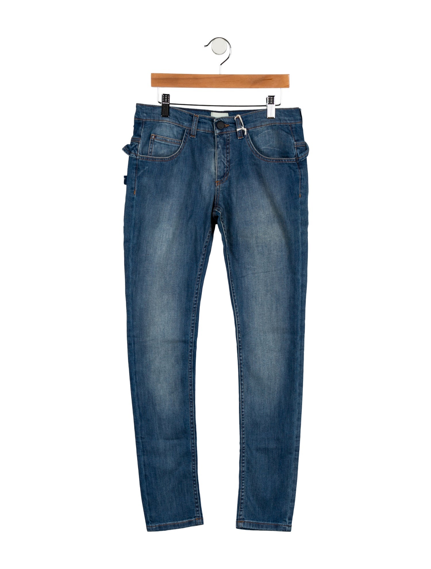 Fendi Girls' Straight Leg Jeans