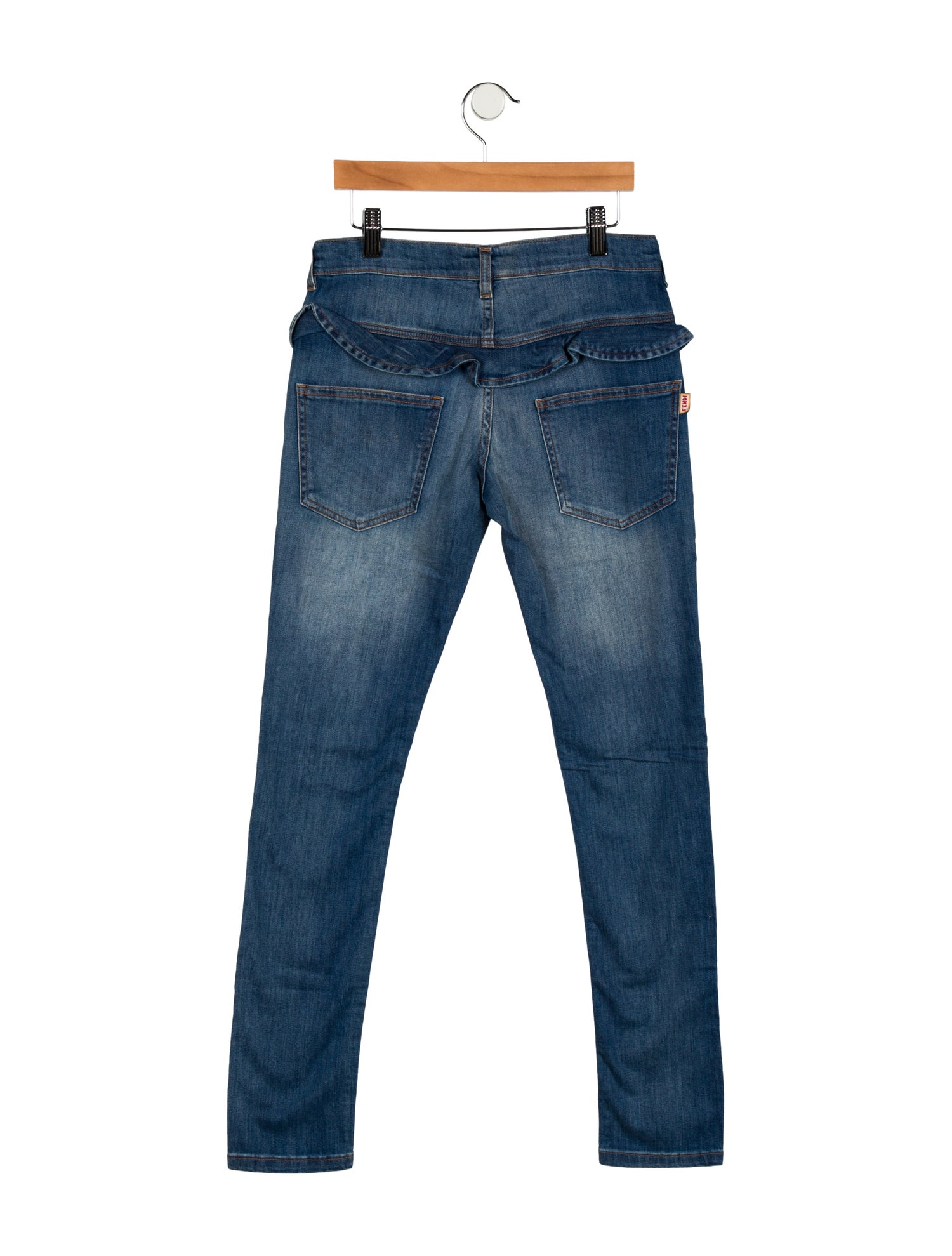 Fendi Girls' Straight Leg Jeans