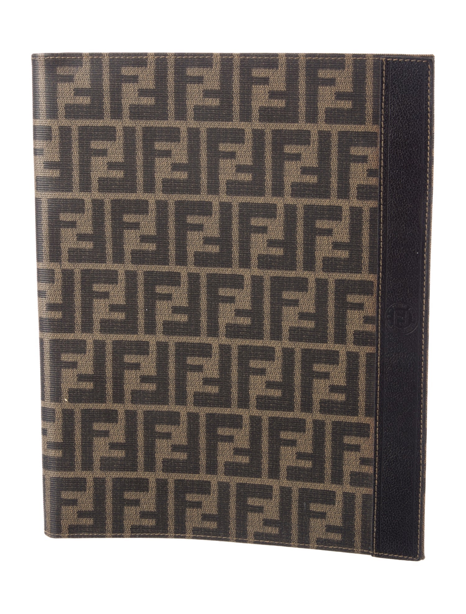 Fendi Zucca Logo Notepad Cover