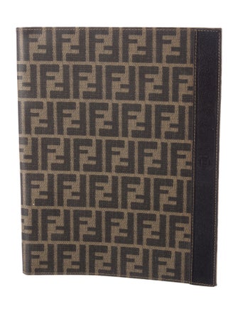 Fendi Zucca Logo Notepad Cover