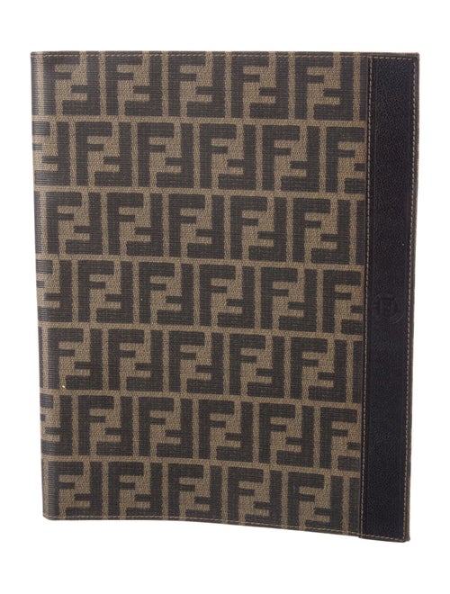Fendi Zucca Logo Notepad Cover