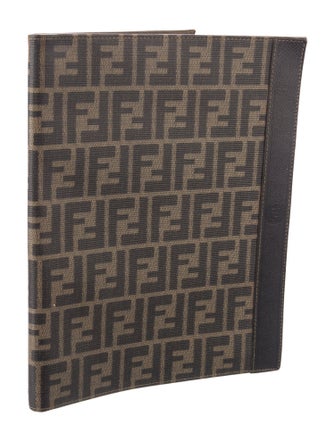 Fendi Zucca Logo Notepad Cover