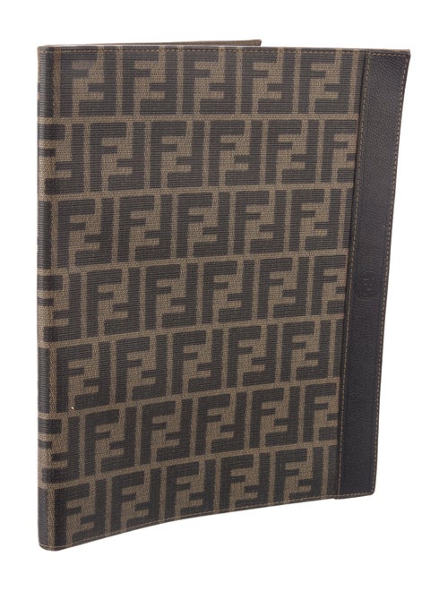 Fendi Zucca Logo Notepad Cover