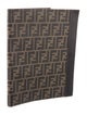 Fendi Zucca Logo Notepad Cover