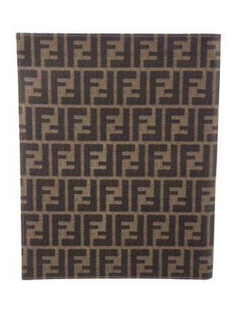Fendi Zucca Logo Notepad Cover