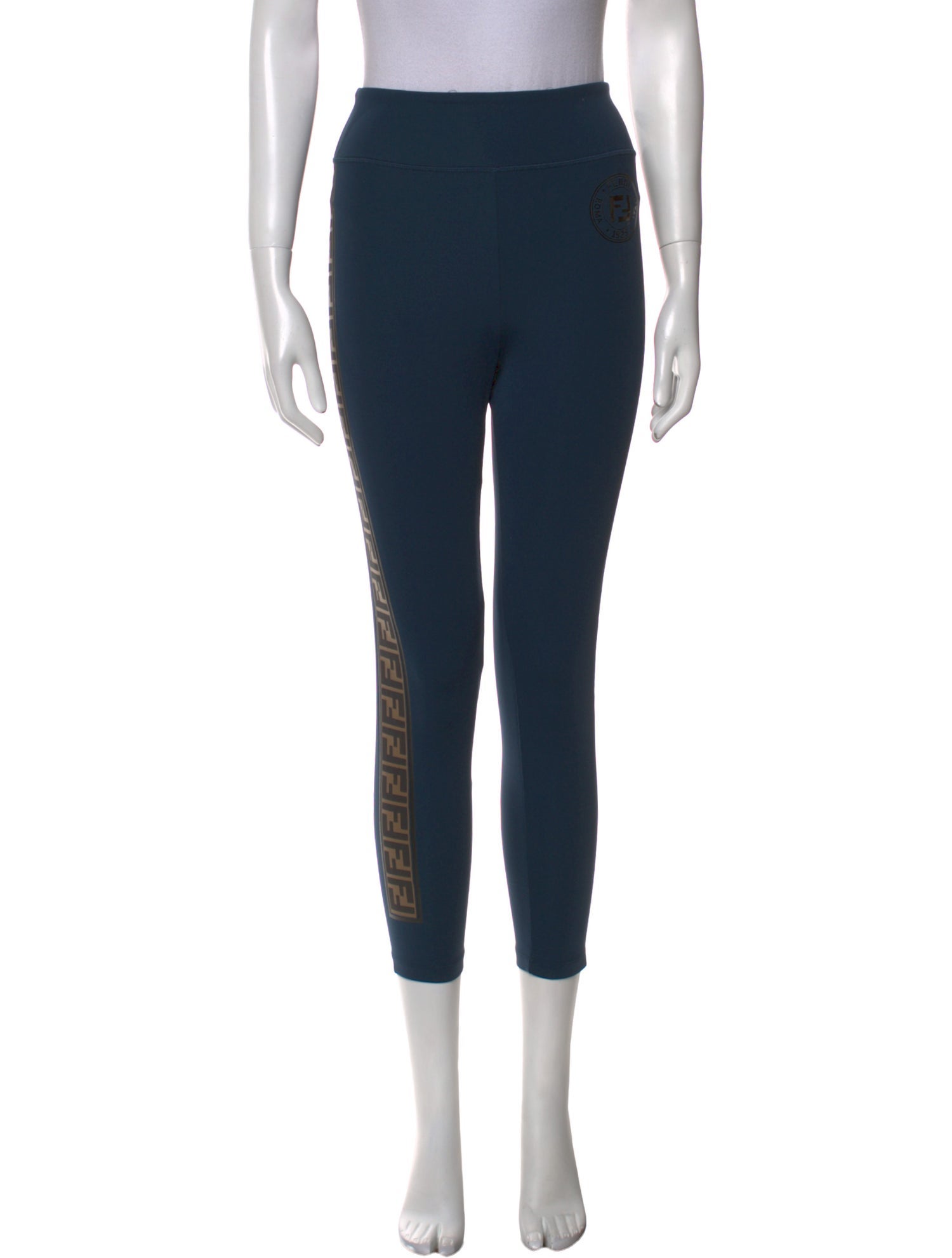 Fendi Nylon Skinny Leg Pants