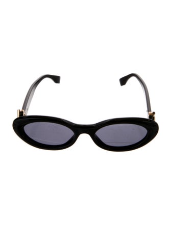 Fendi Zucca FF Logo Cat-Eye Sunglasses