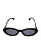 Fendi Zucca FF Logo Cat-Eye Sunglasses