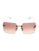 Fendi Square Gradient Sunglasses