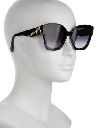 Fendi Cat-Eye Gradient Sunglasses