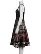 Fendi Printed Midi Length Dress