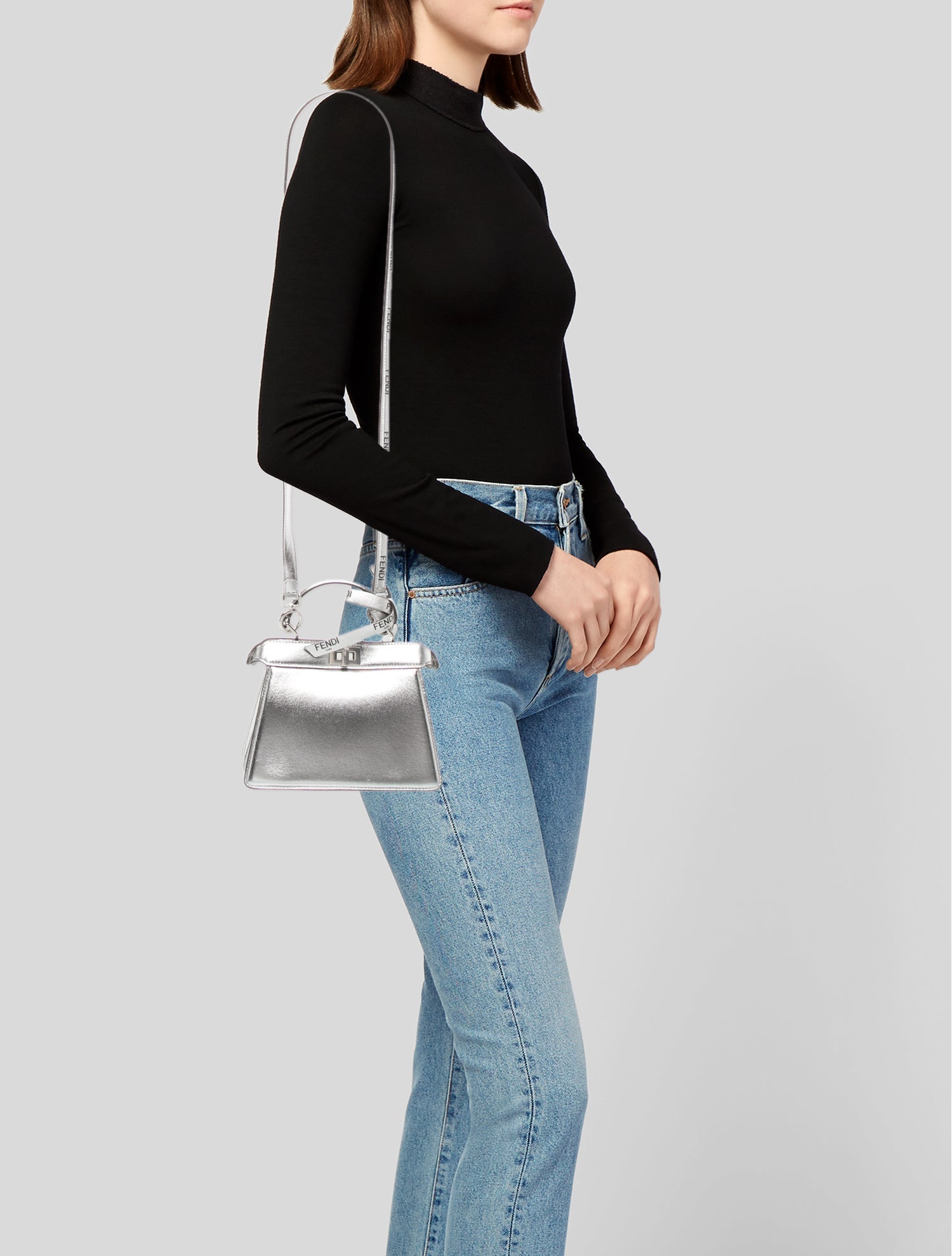 Fendi Leather Peekaboo 2023