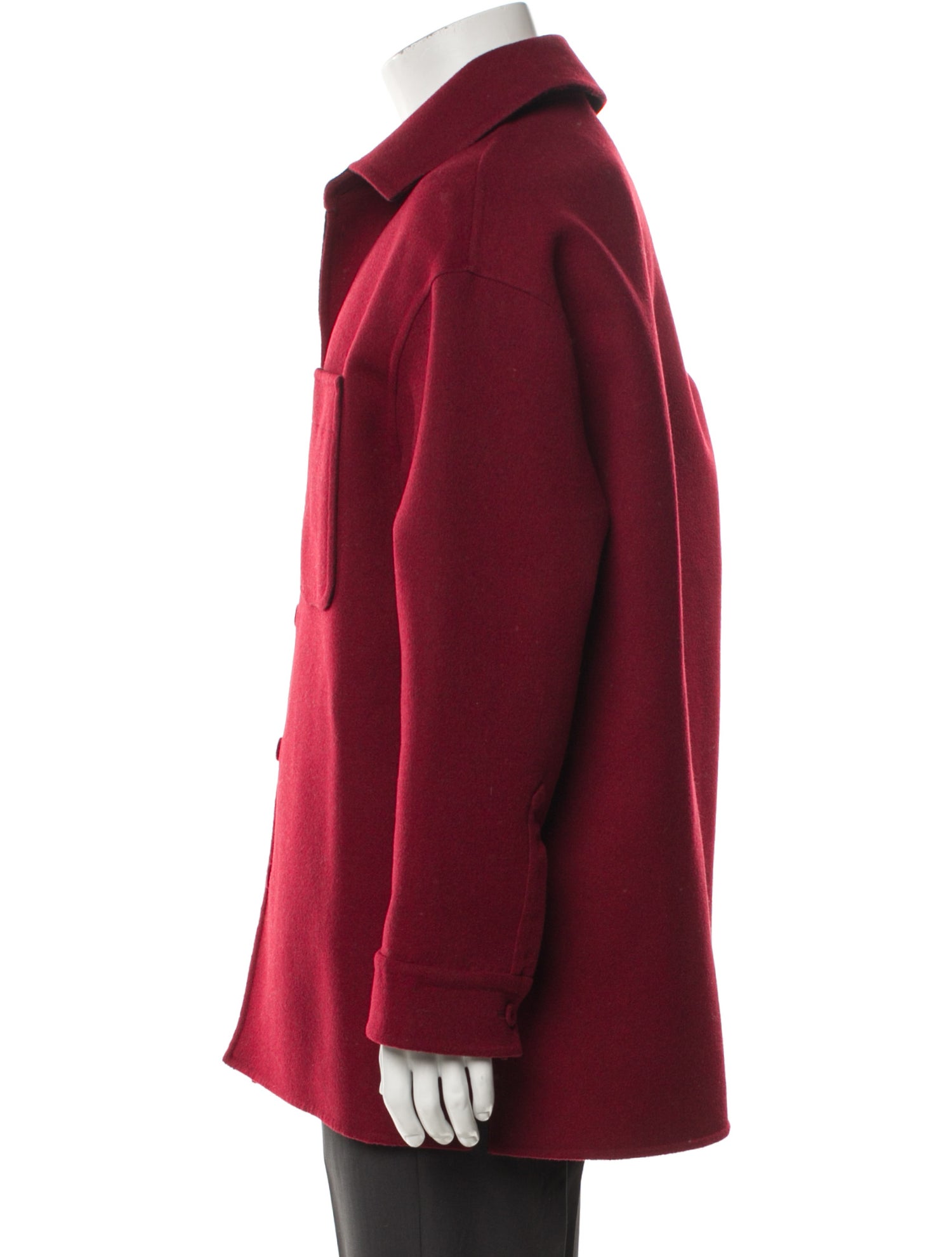 Fendi Virgin Wool Peacoat