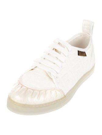 Fendi Zucca FF Logo Canvas Sneakers