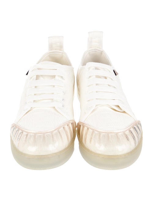 Fendi Zucca FF Logo Canvas Sneakers