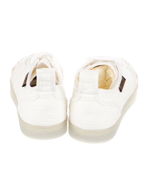 Fendi Zucca FF Logo Canvas Sneakers