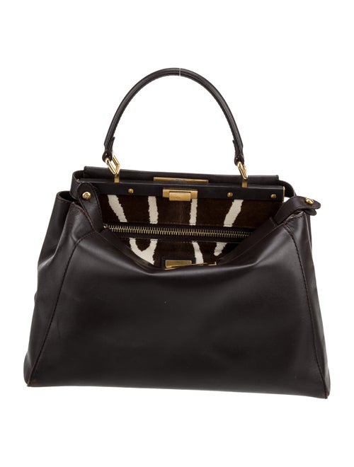 Fendi Leather Peekaboo Large