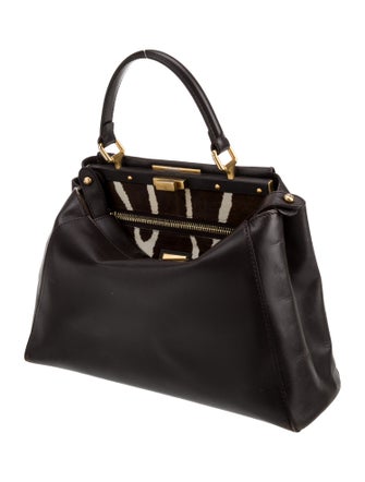 Fendi Leather Peekaboo Large
