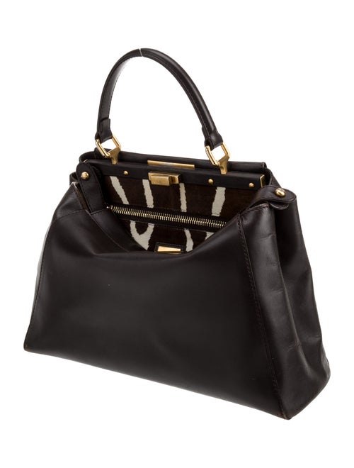 Fendi Leather Peekaboo Large