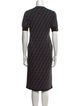 Fendi Printed Knee-Length Dress
