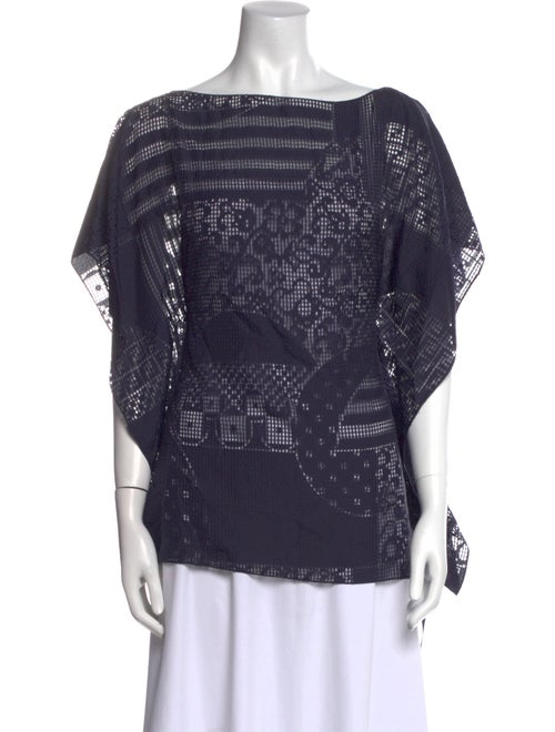 Fendi 2025 Bateau Neckline Blouse