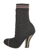 Fendi Glitter Glitter Accents Sock Boots