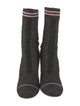 Fendi Glitter Glitter Accents Sock Boots