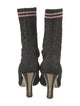 Fendi Glitter Glitter Accents Sock Boots