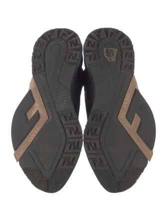 Fendi Zucca FF Logo Mesh Sneakers