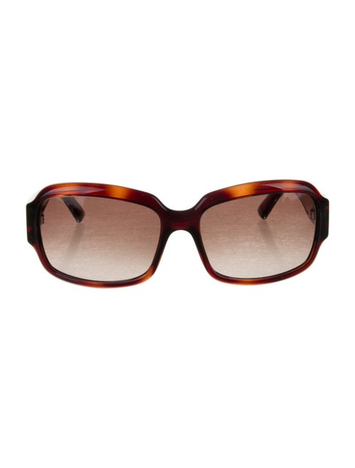 Fendi Zucca FF Logo Square Sunglasses