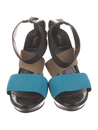 Fendi Printed Sandals
