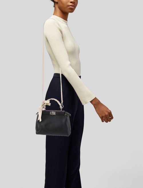 Fendi Leather Top Handle Bag