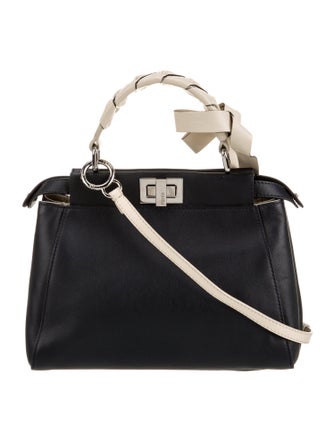 Fendi Leather Top Handle Bag