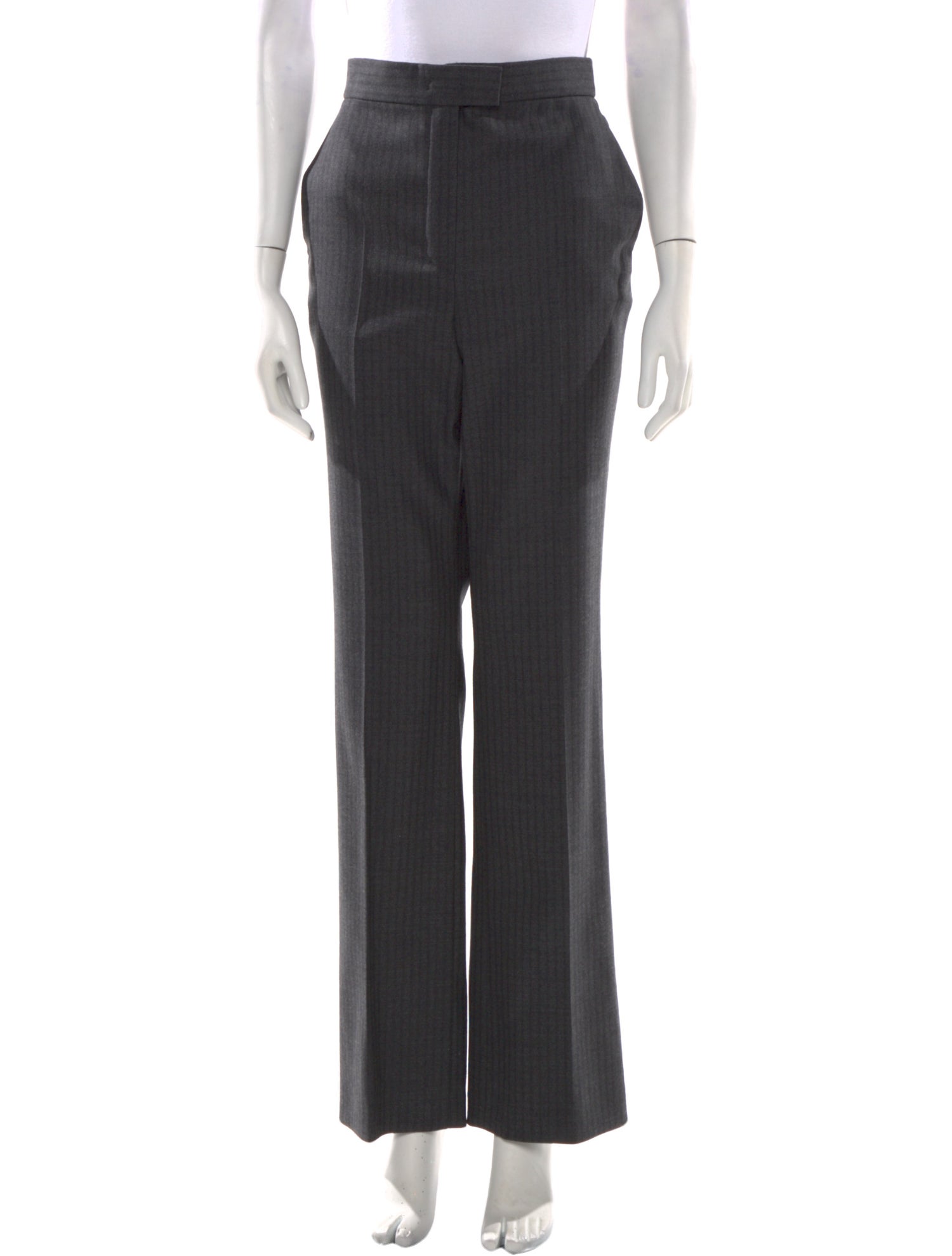 Fendi Wool Straight Leg Pants w/ Tags