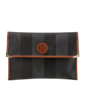 Fendi Pequin Clutch