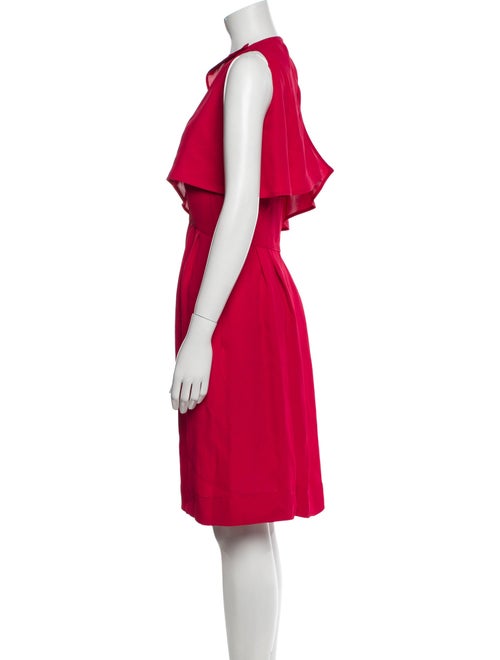 Fendi Crew Neck Midi Length Dress