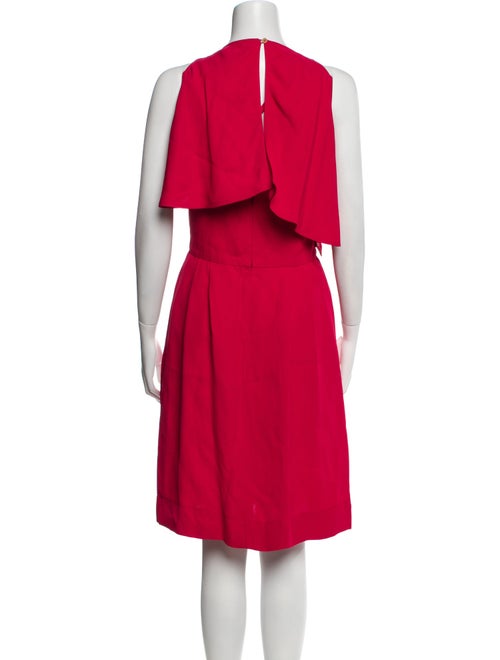 Fendi Crew Neck Midi Length Dress